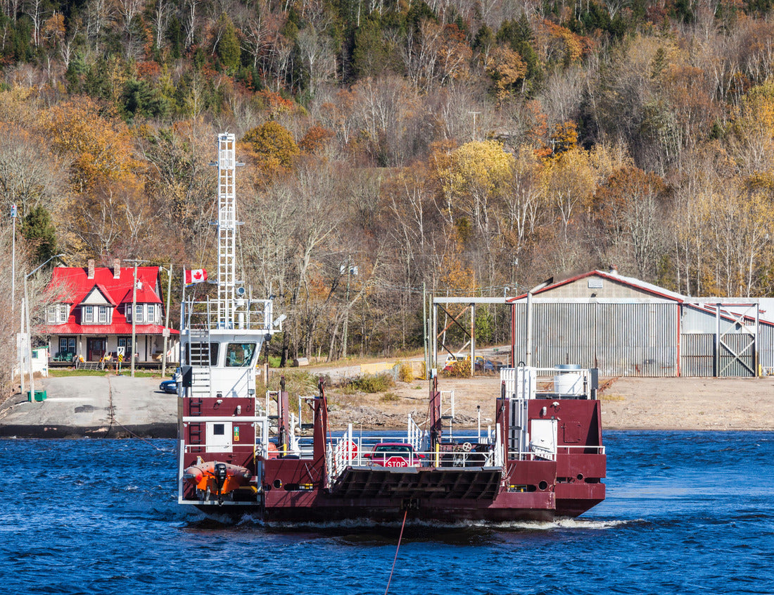 Noah Jigsaw Puzzle Canada, New Brunswick, Saint John River Valley. Evandale Ferry on the St. John River 1000 pieces