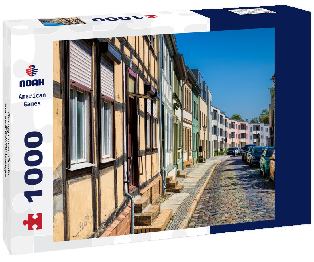 Noah Jigsaw Puzzle Bernau near Berlin, Germany - old and new buildings 1000 pieces