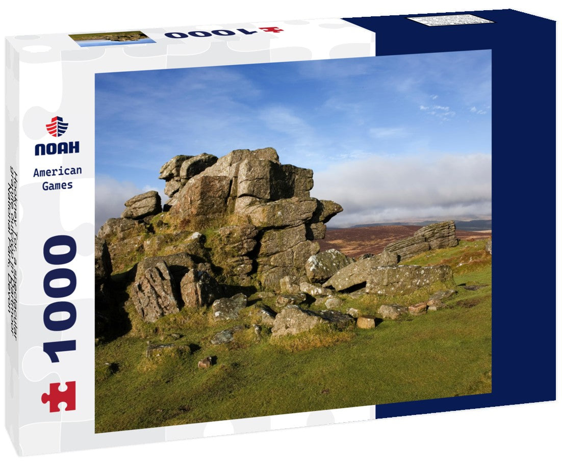 Noah Jigsaw Puzzle Hookney Tor, a spectacular granite outcrop in Dartmoor National Park, Devon, England, UK 1000 pieces