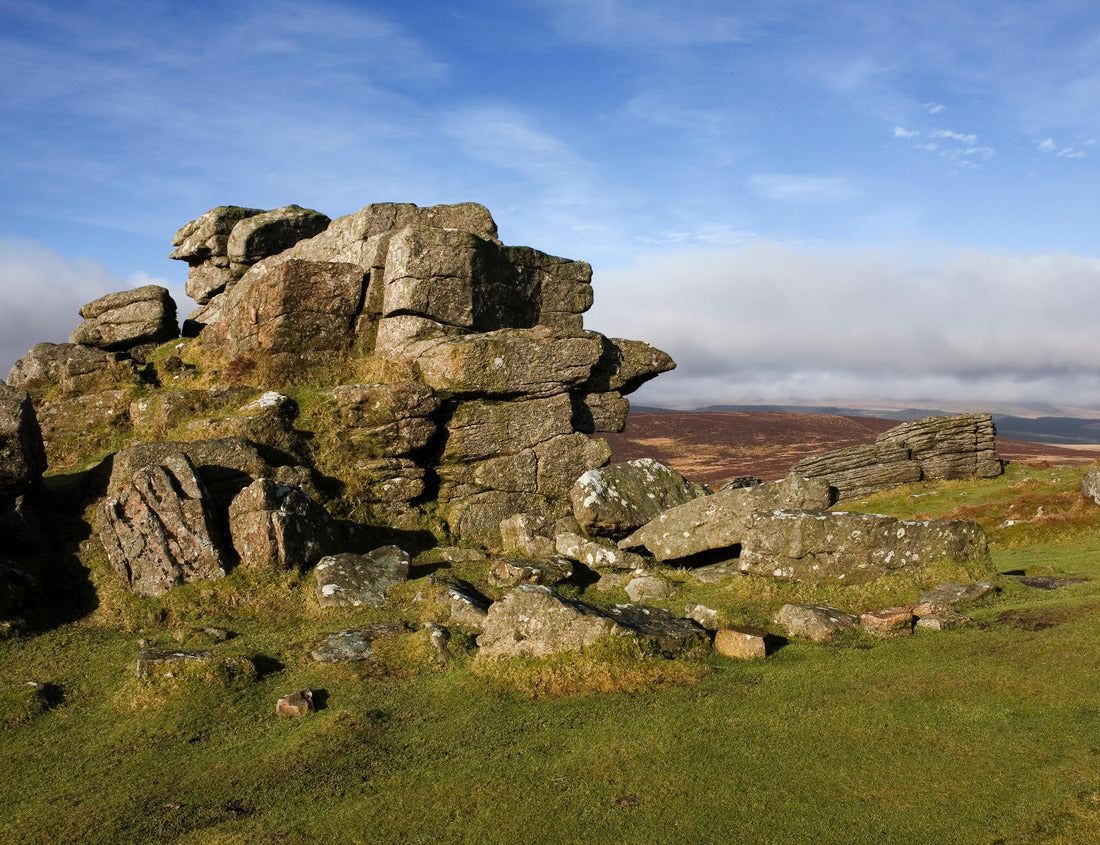 Noah Jigsaw Puzzle Hookney Tor, a spectacular granite outcrop in Dartmoor National Park, Devon, England, UK 1000 pieces