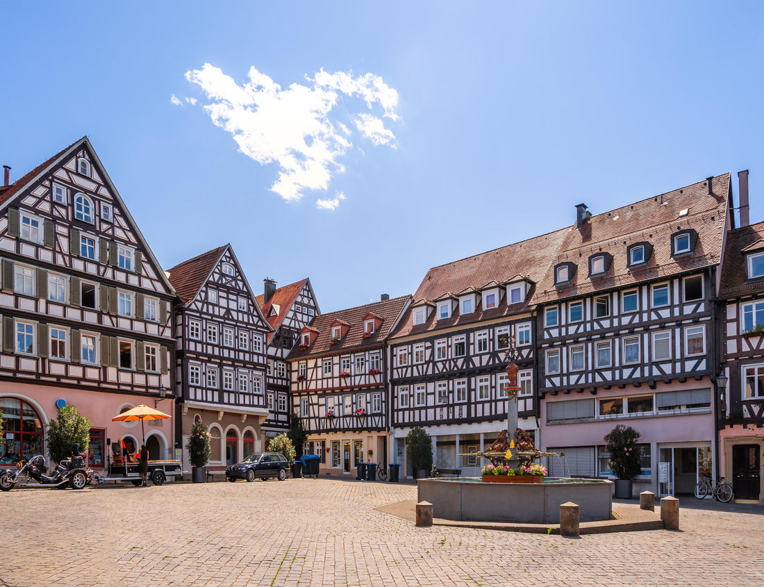 Noah Jigsaw Puzzle Market in Schorndorf, Baden-Württemberg, Germany 1000 pieces