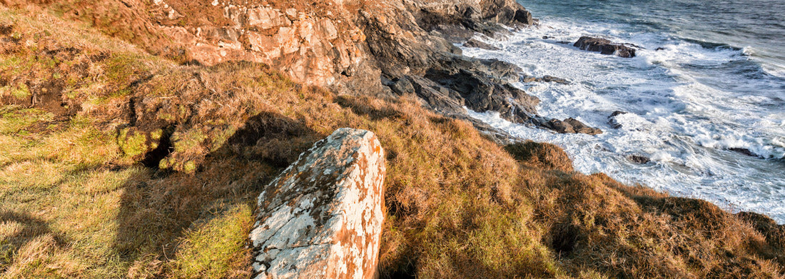 Noah Jigsaw Puzzle Cudden point in cornwall England uk. Near St Michaels mount and prussia cove panorama 1000 pieces