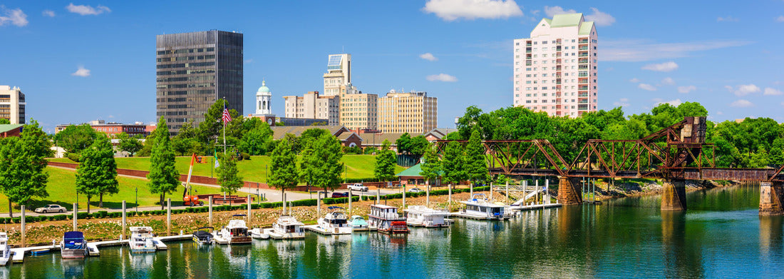 Noah Jigsaw Puzzle Augusta, Georgia, USA on the Savannah River panorama 1000 pieces