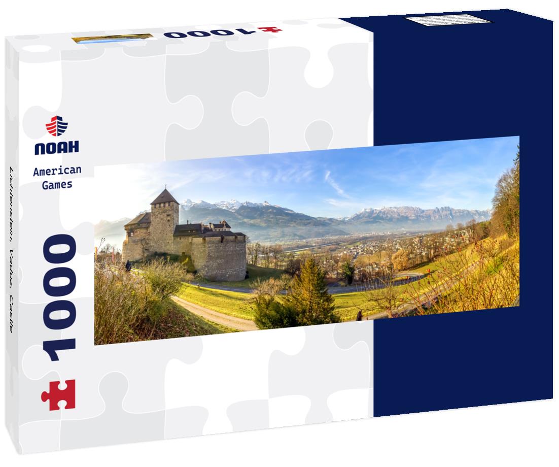 Noah Jigsaw Puzzle Lichtenstein, Vaduz, Castle panorama 1000 pieces
