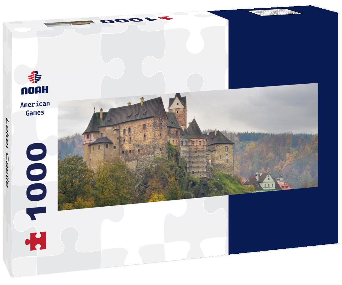 Noah Jigsaw Puzzle Loket Castle Panorama 1000 Pieces