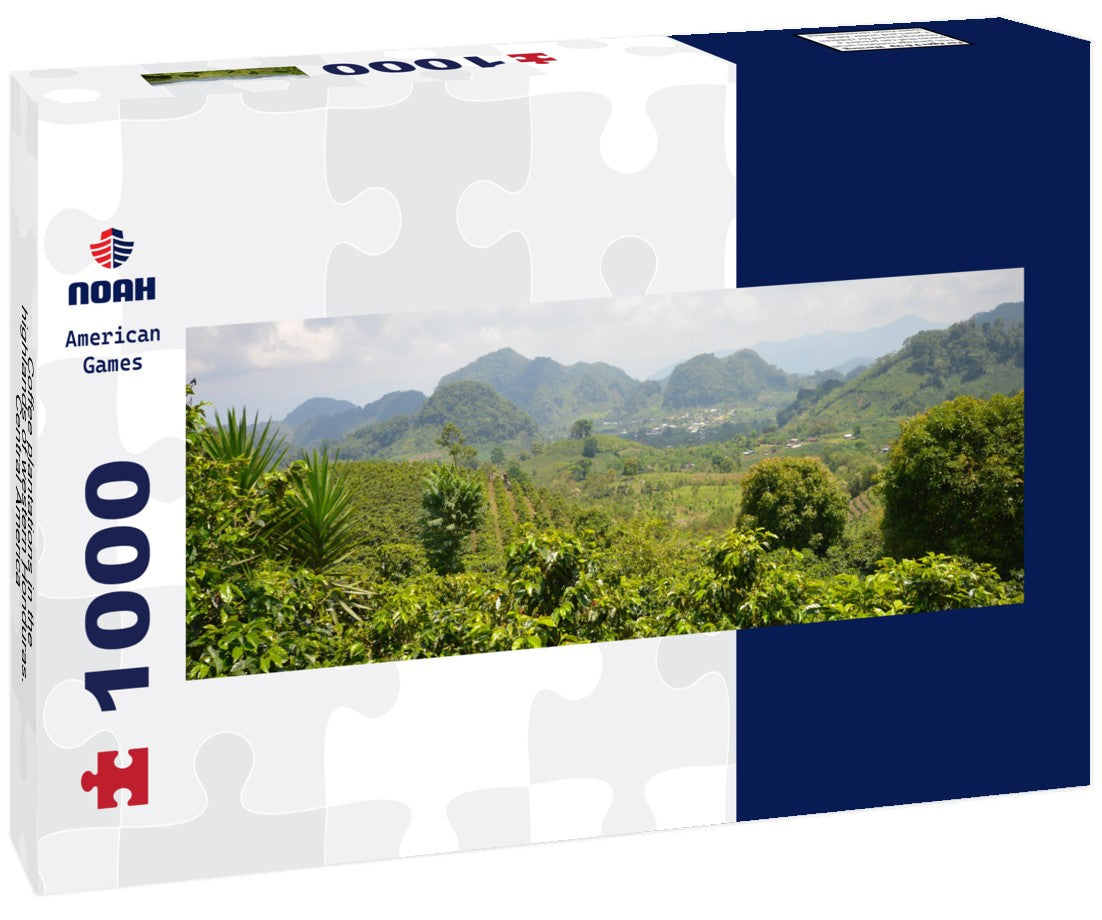 Noah Jigsaw Puzzle Coffee plantations in the highlands of western Honduras. Central America Panorama 1000 Pieces