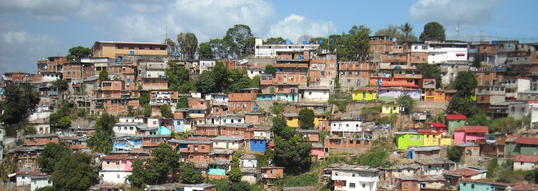 Noah Jigsaw Puzzle Impressive view of a Caracas neighborhood called La San Agustín on a green hill in Caracas, Venezuela. Panorama 1000 Pieces