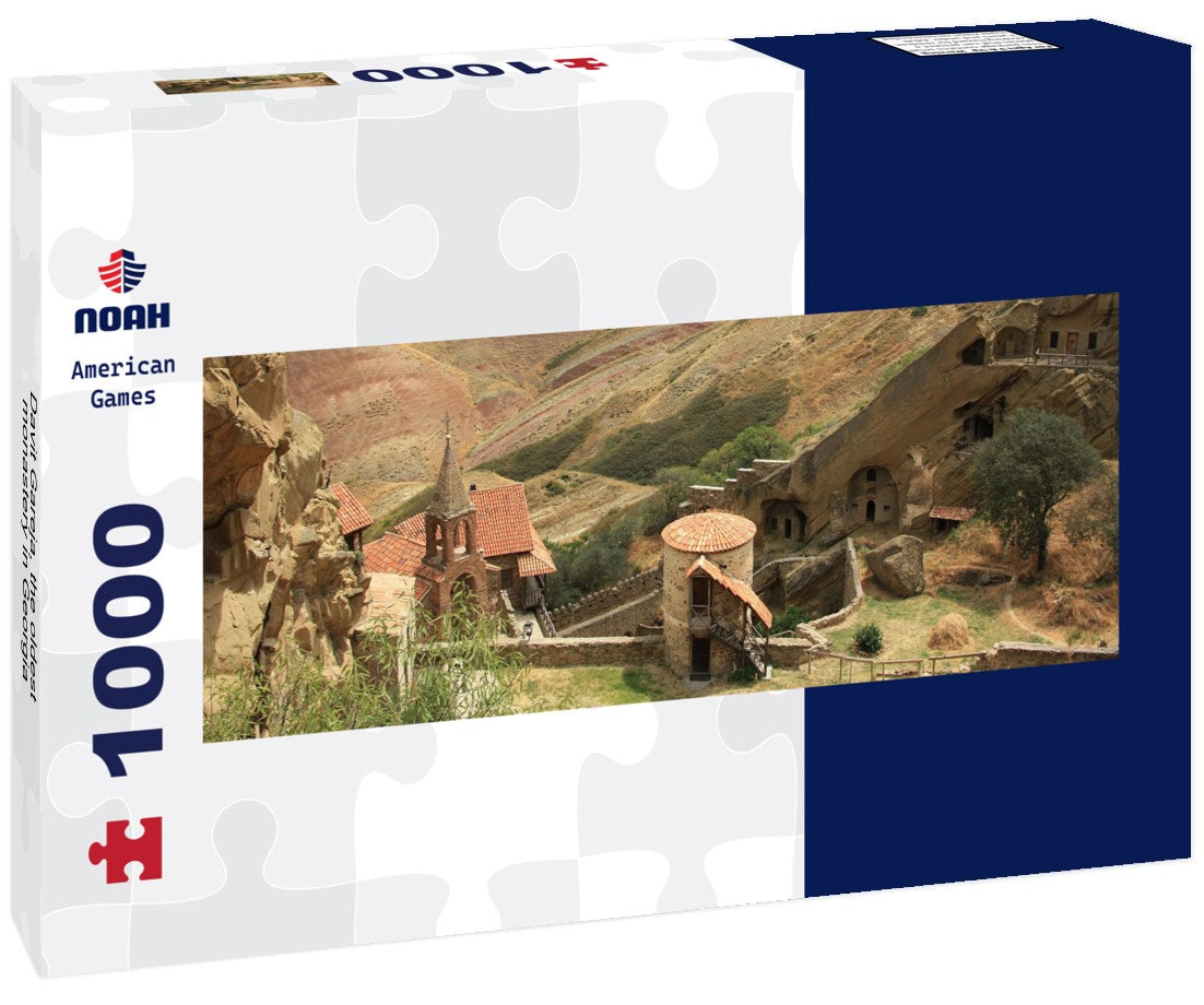 Noah Jigsaw Puzzle Davit Gareja, the oldest monastery in Georgia Panorama 1000 Pieces