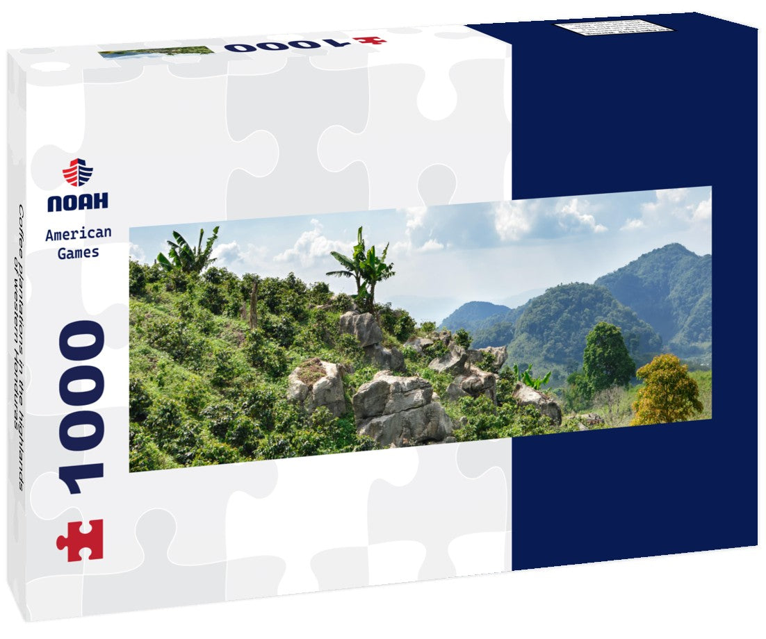 Noah Jigsaw Puzzle Coffee plantations in the highlands of western Honduras Panorama 1000 Pieces