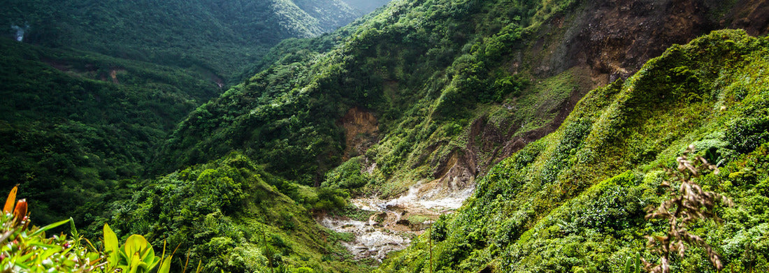 Noah Jigsaw Puzzle Dominica Boiling Lake hike Panorama 1000 Pieces