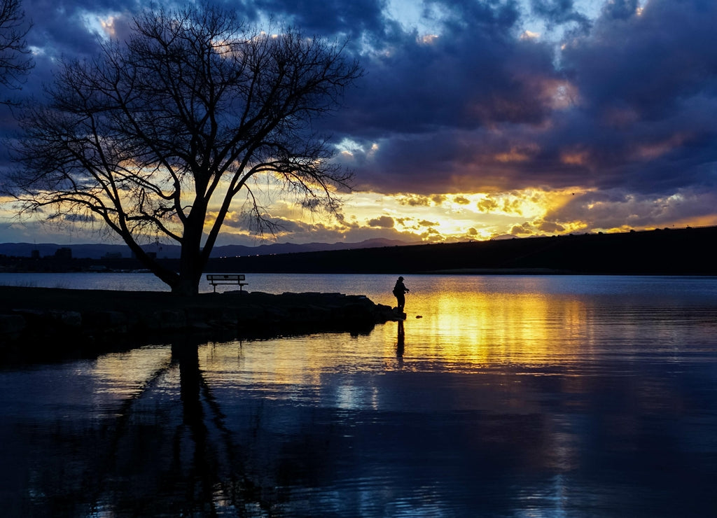 Cherry Creek State Park - Colorado Sunset