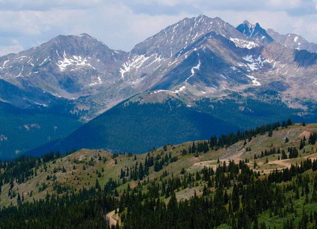Cottonwood Pass Colorado in the Collegiate Peaks