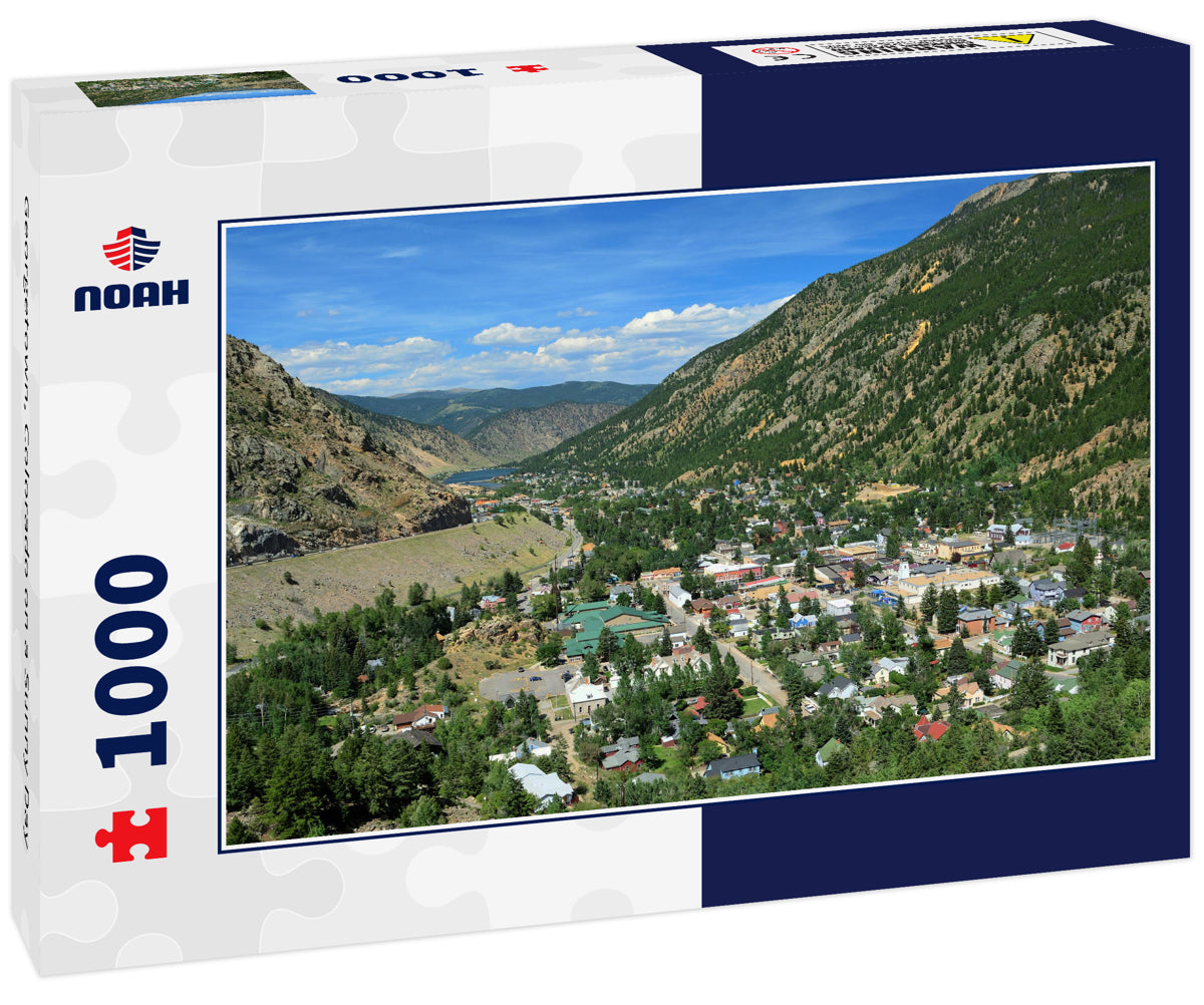 Georgetown, Colorado on a Sunny Day