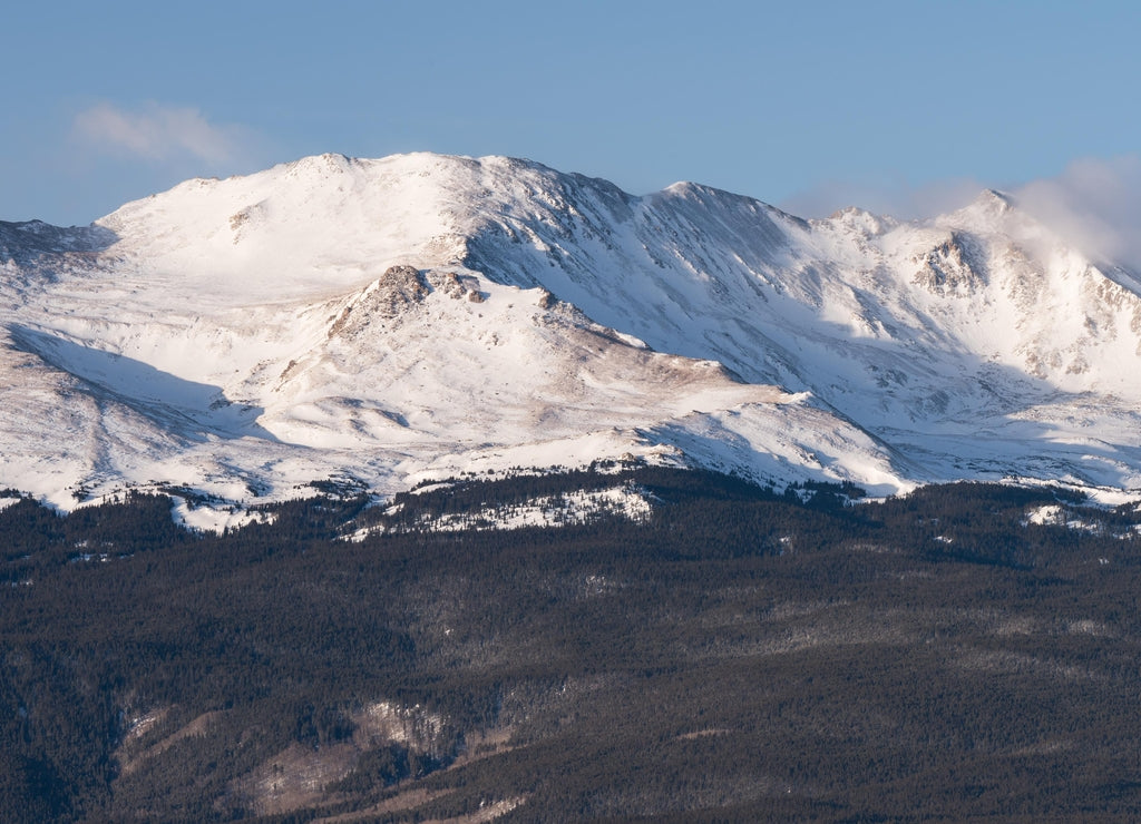 Colorado's second highest mountain, Mount Massive 14,421 Feet. Located within the San Isabel National Forest