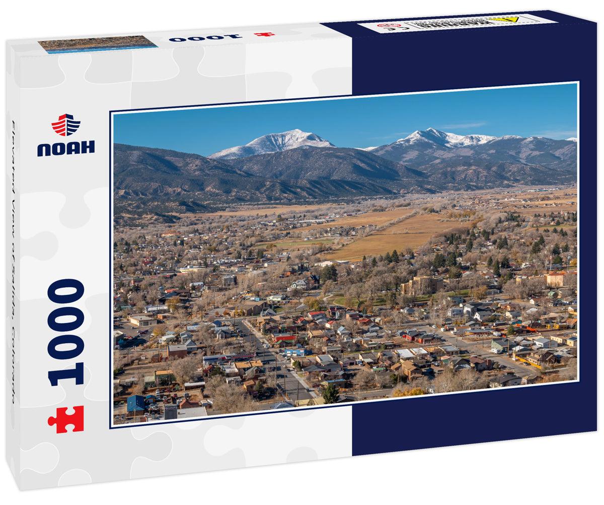Elevated View of Salida, Colorado