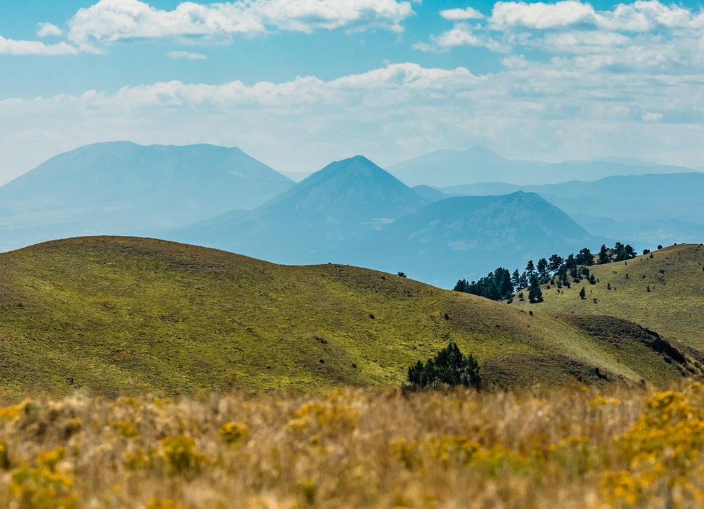 Westcliffe Colorado Hills and Mountains