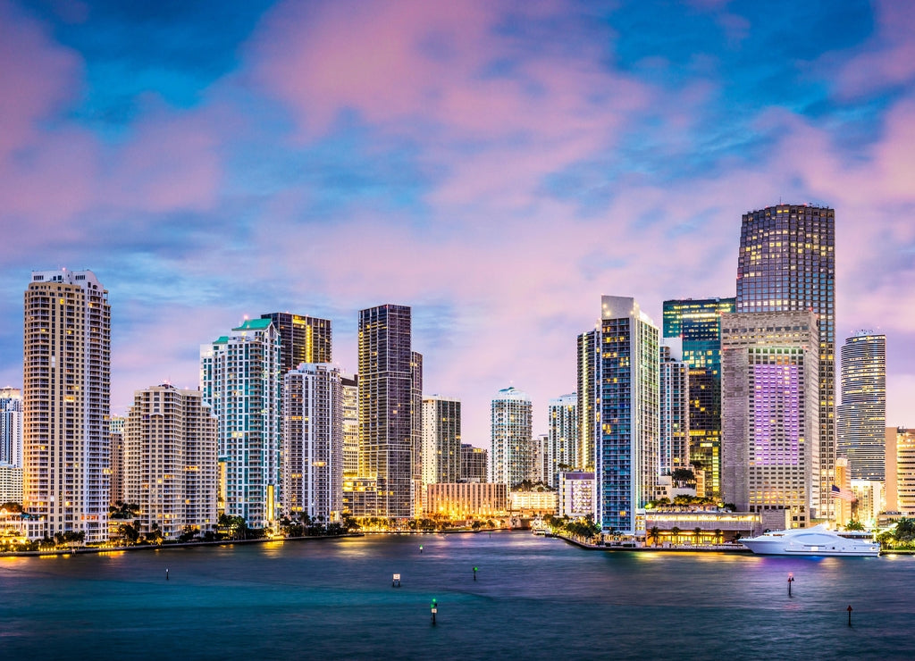 Miami, Florida Skyline