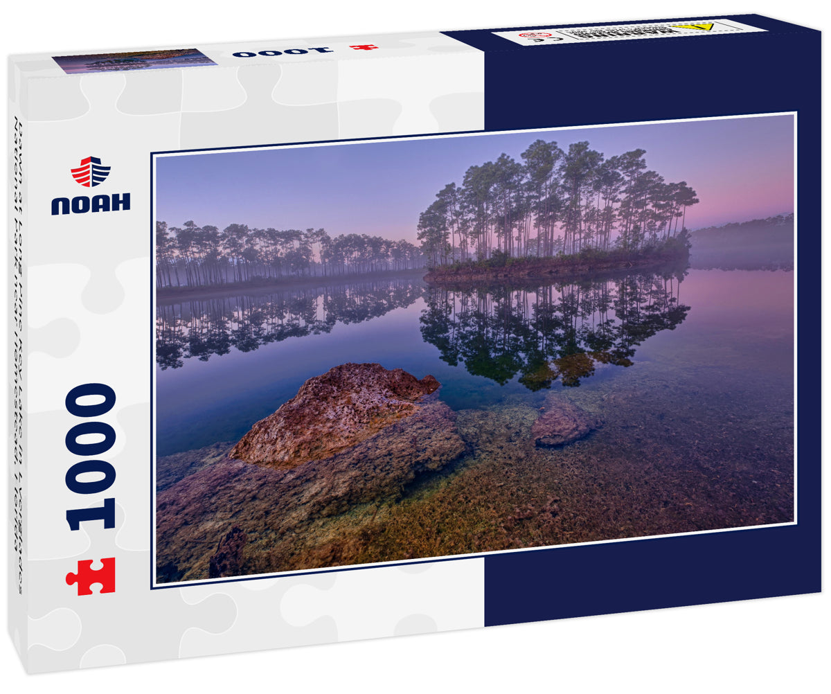 Dawn at Long Pine Key Lake in Everglades National Park near Homestead, Florida