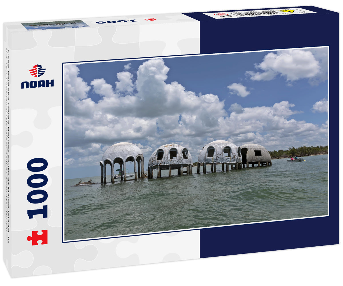 Cape Romano Dome Houses south of Marco Island, in the Ten Thousand Islands of Collier County, Florida