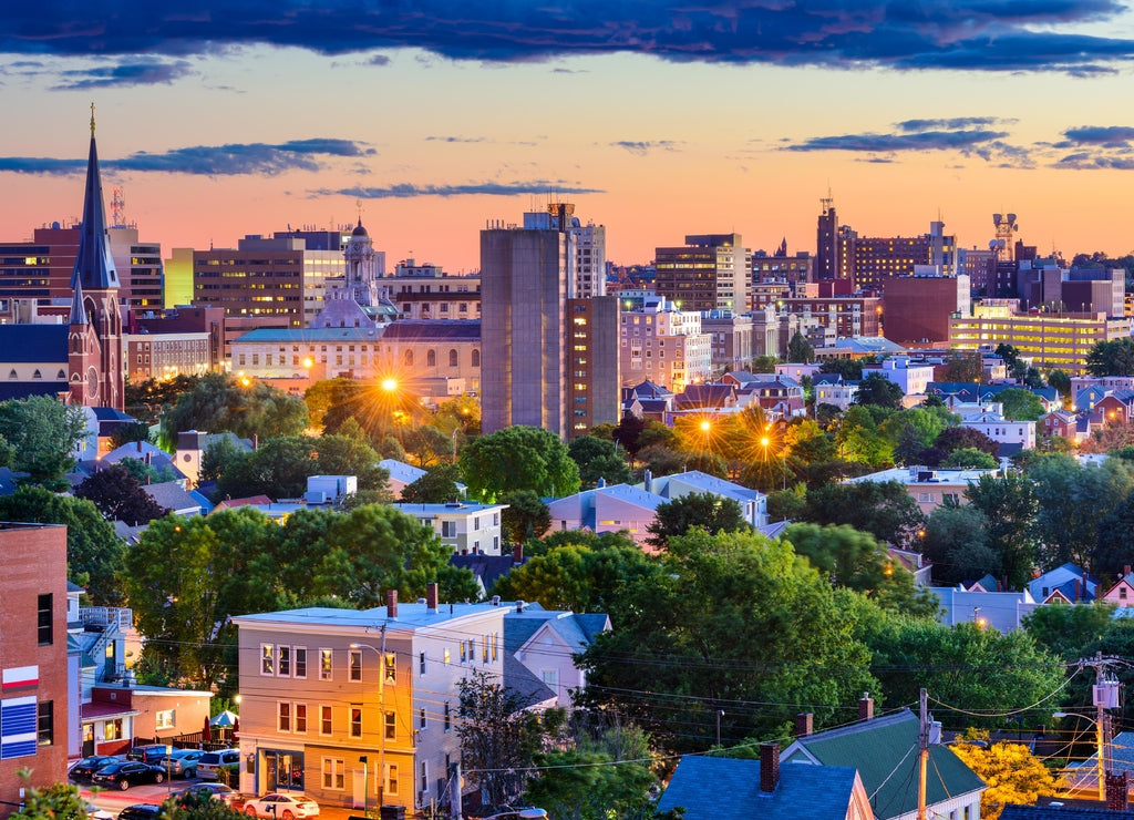 Portland, Maine Skyline