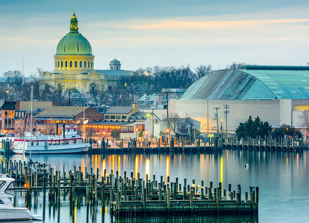 Annapolis, Maryland, USA on the Chesapeake