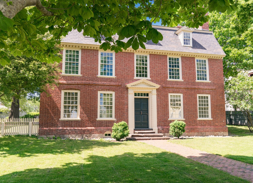 Historic Richard Derby House in Salem, Massachusetts in the Salem Maritime National Historic Site
