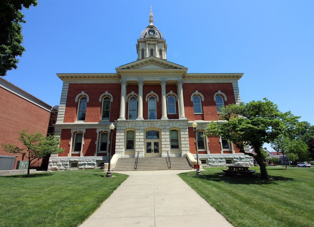 Marshall County Courthouse is a historic courthouse located at Plymouth, Marshall County, Indiana