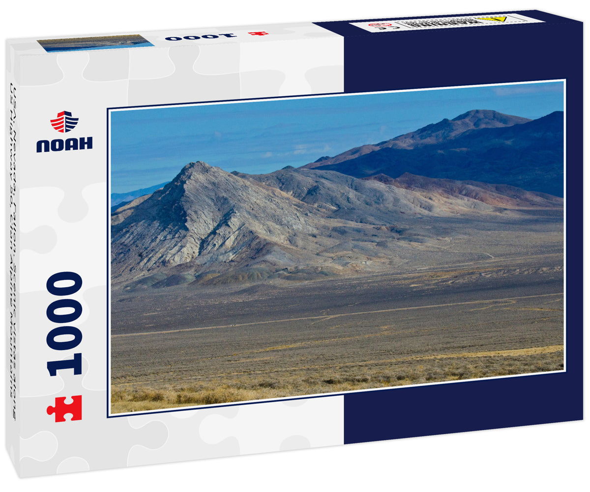 USA, Nevada, Fallon. Scenic vistas along US Highway 50, Clan Alpine Mountains