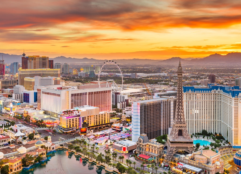 Las Vegas, Nevada, USA Skyline