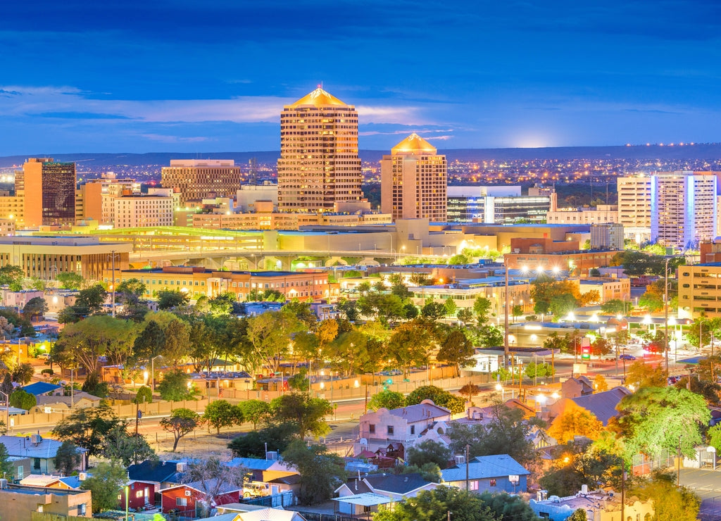 Albuquerque, New Mexico, USA Cityscape