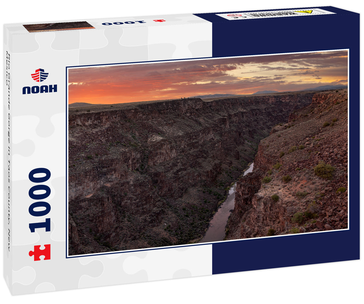 Rio Grande Gorge in Taos County, New Mexico