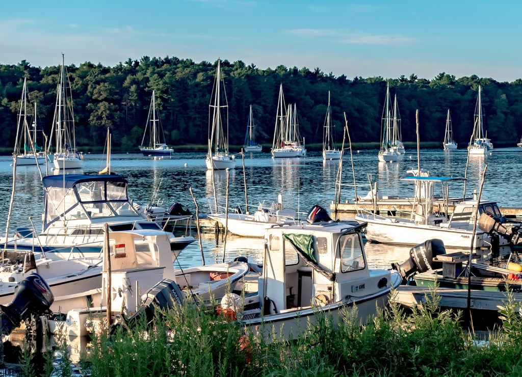 East greenwich Rhode Island waterfront scenes