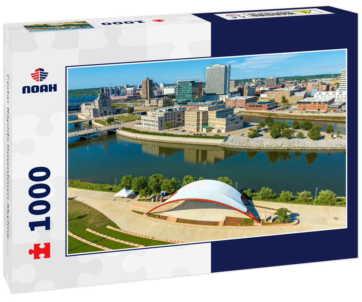Cedar Rapids Downtown Skyline