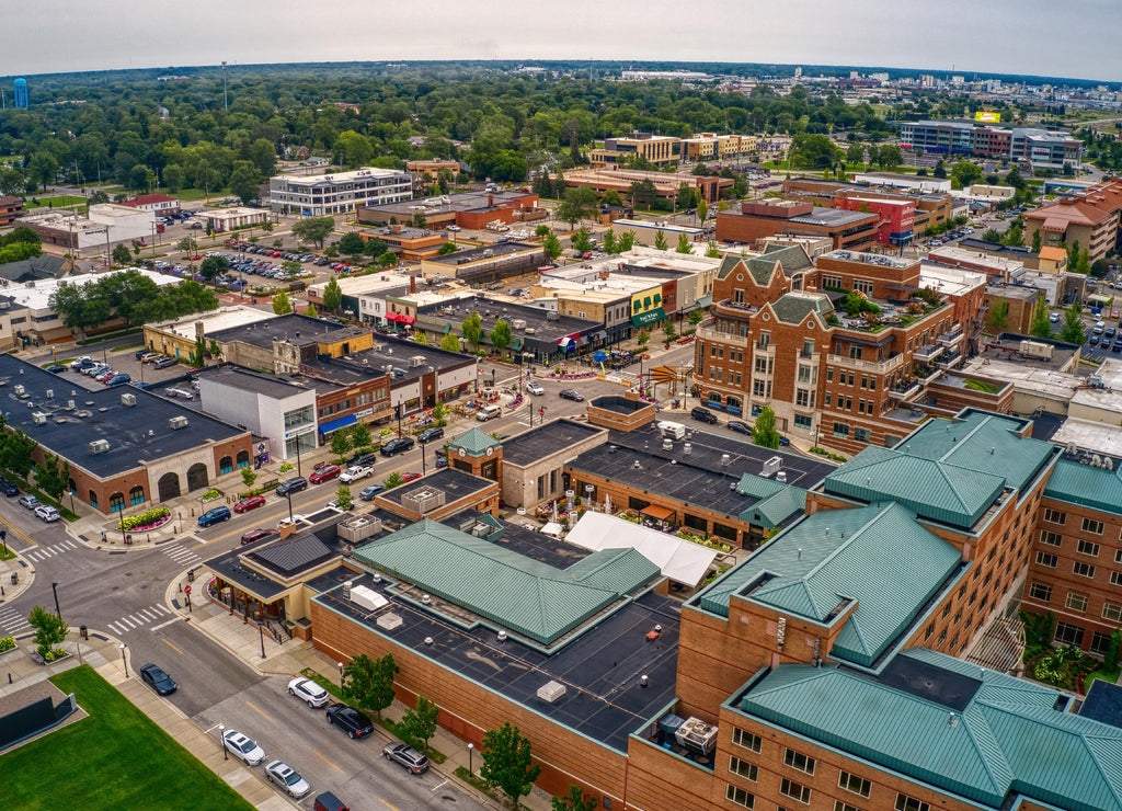 Midland, Michigan during Summer