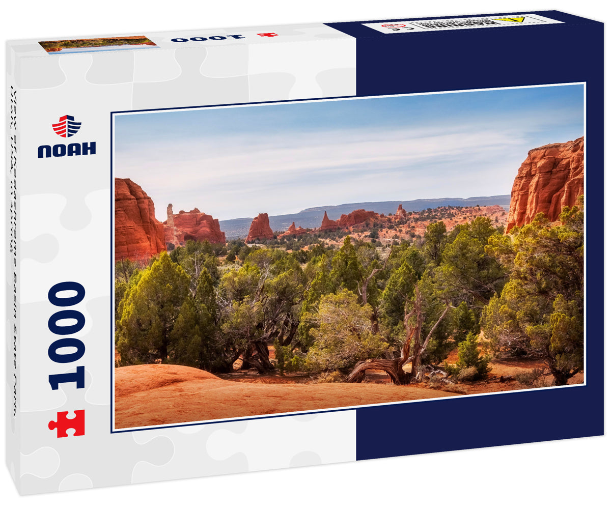 View of Kodachrome Basin State Park, Utah, USA, in spring