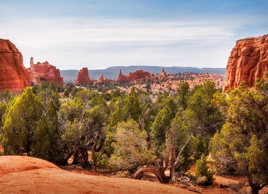 View of Kodachrome Basin State Park, Utah, USA, in spring