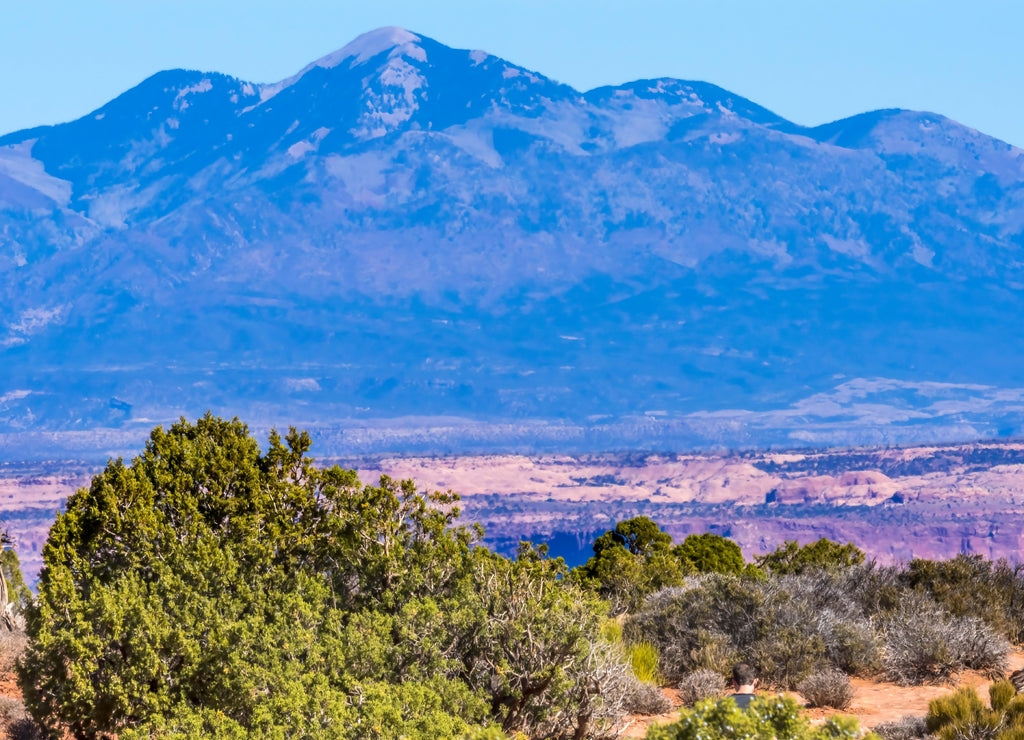 Abajo Blue Mountains Canyonlands National Park Moab Utah