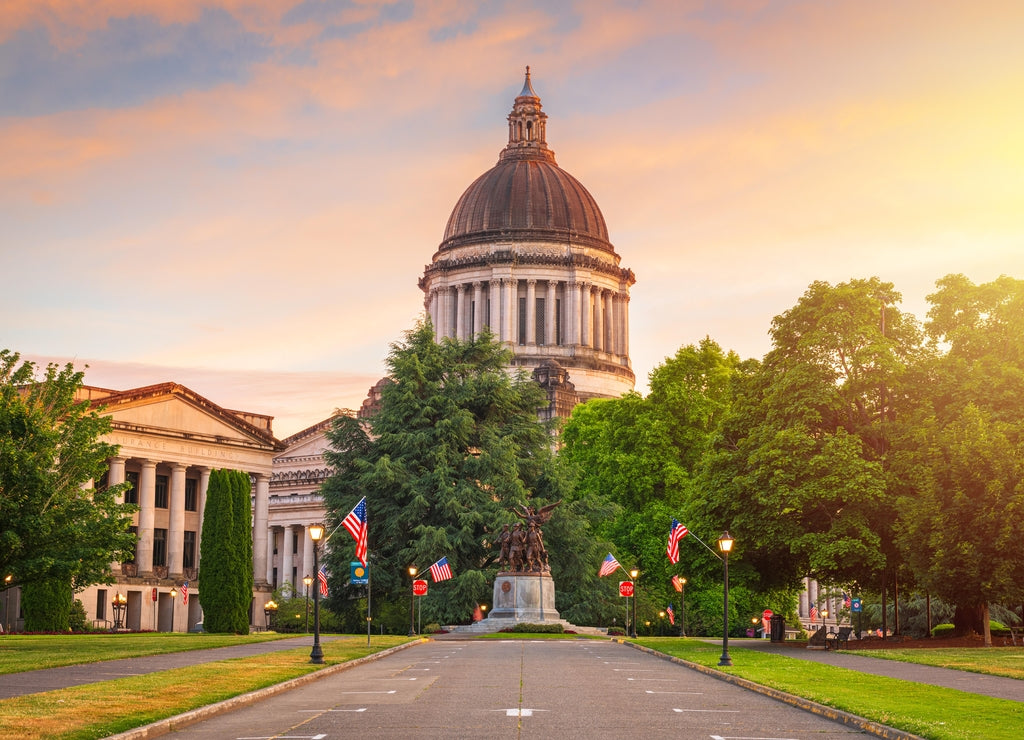 Olympia, Washington, USA State Capitol Building