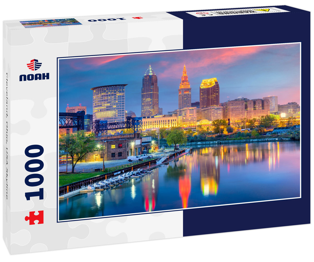 Cleveland, Ohio, USA Skyline