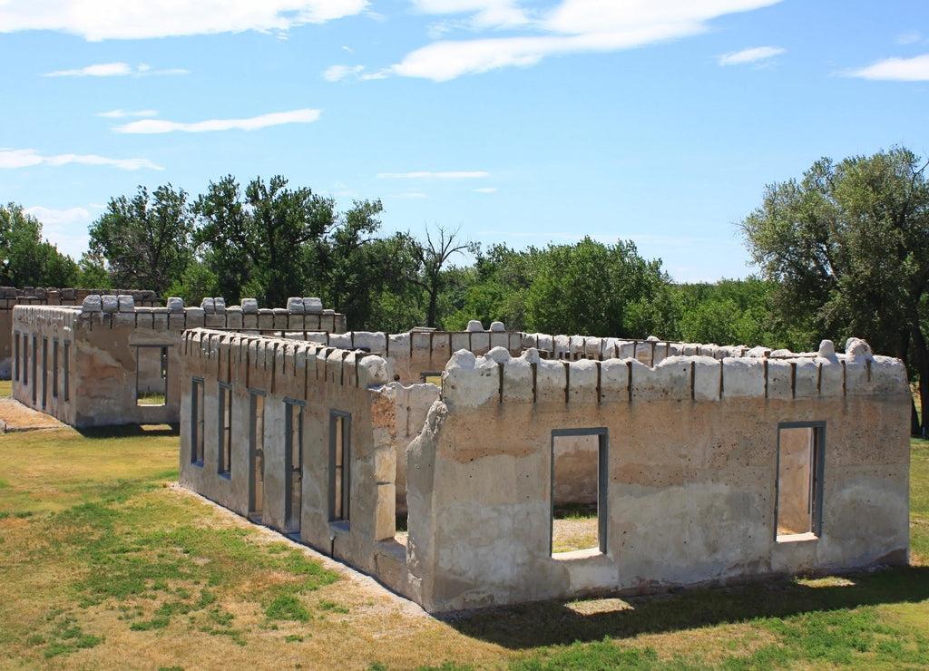 Ruins at Fort Laramie National Historic Site, Wyoming