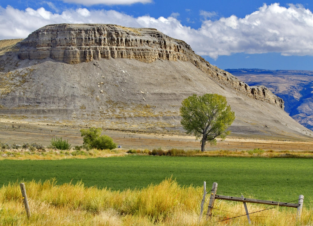 Big Horn County Wyoming ranch view