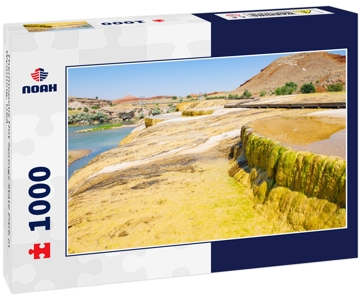 Thermopolis Hot Springs State Park in Wyoming, USA