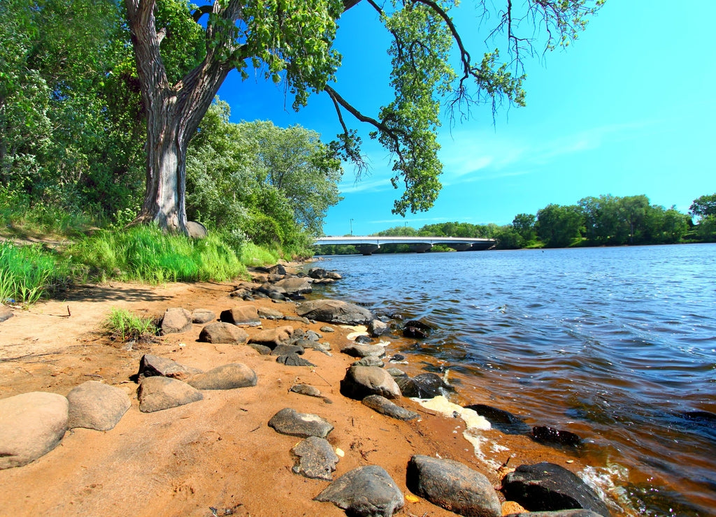 Wisconsin River Landscape Portage