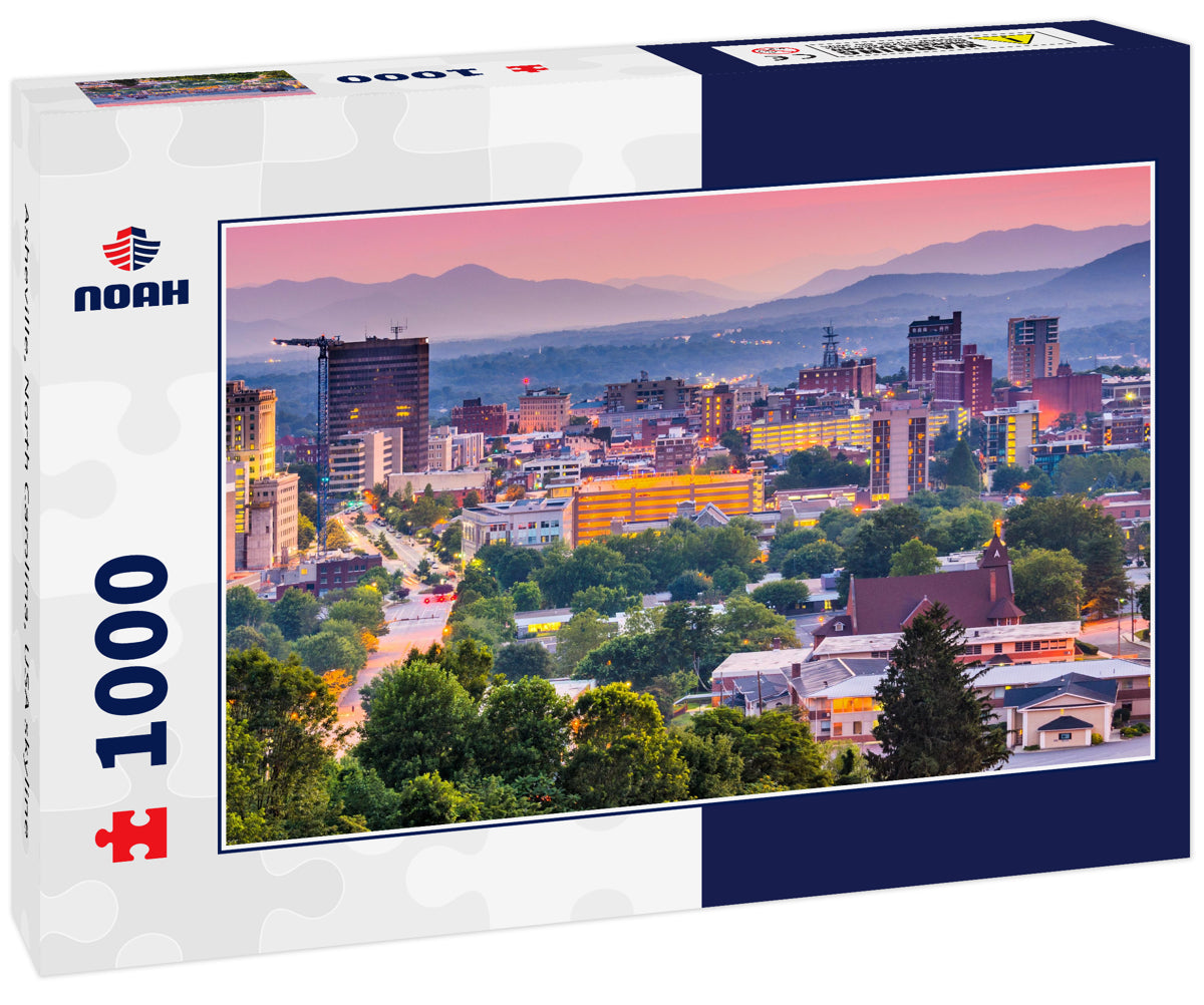 Asheville, North Carolina, USA skyline