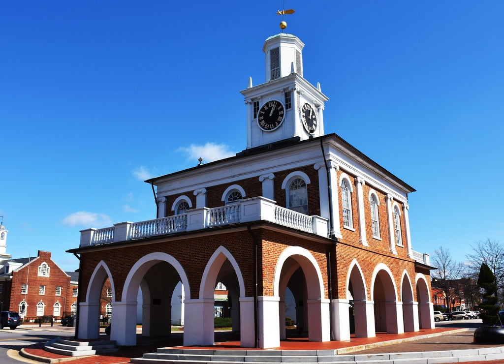Historic Market House in Fayetteville, North Carolina, USA