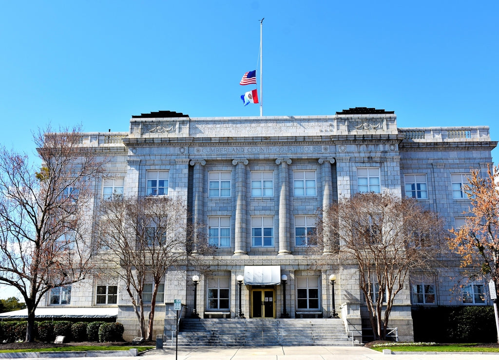 Cumberland County Courthouse, Fayetteville, North Carolina, USA