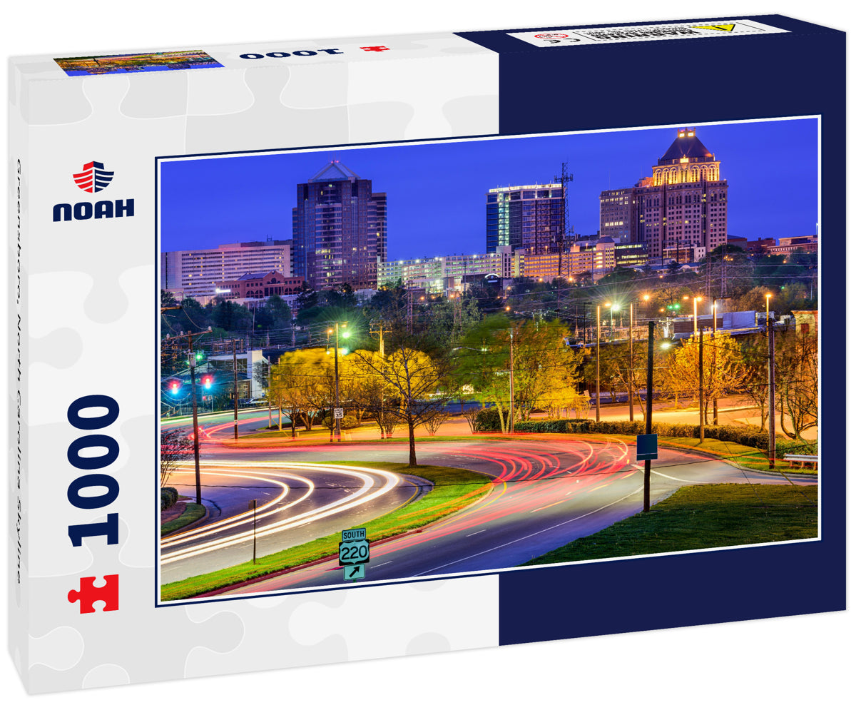 Greensboro, North Carolina Skyline