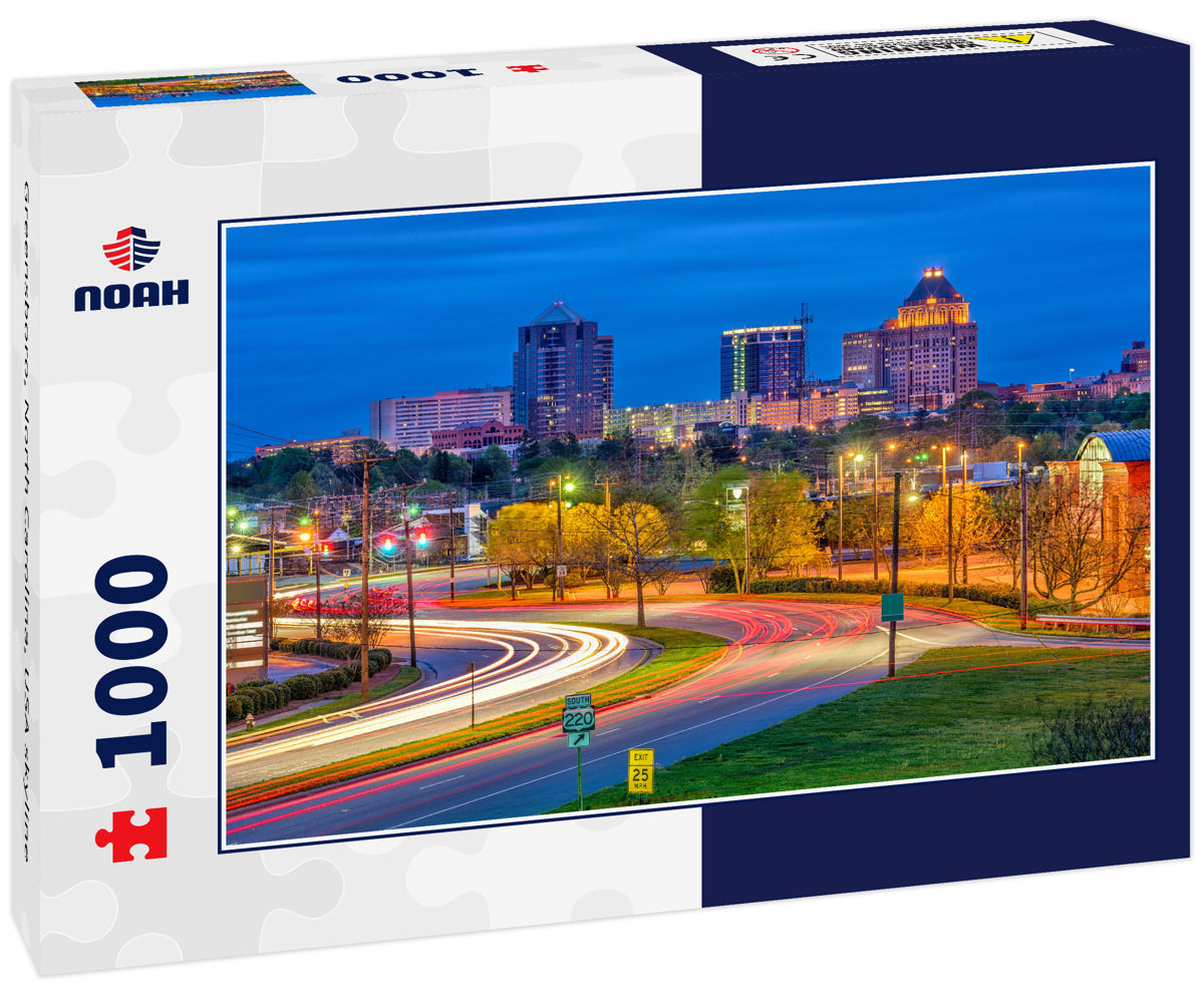Greensboro, North Carolina, USA skyline