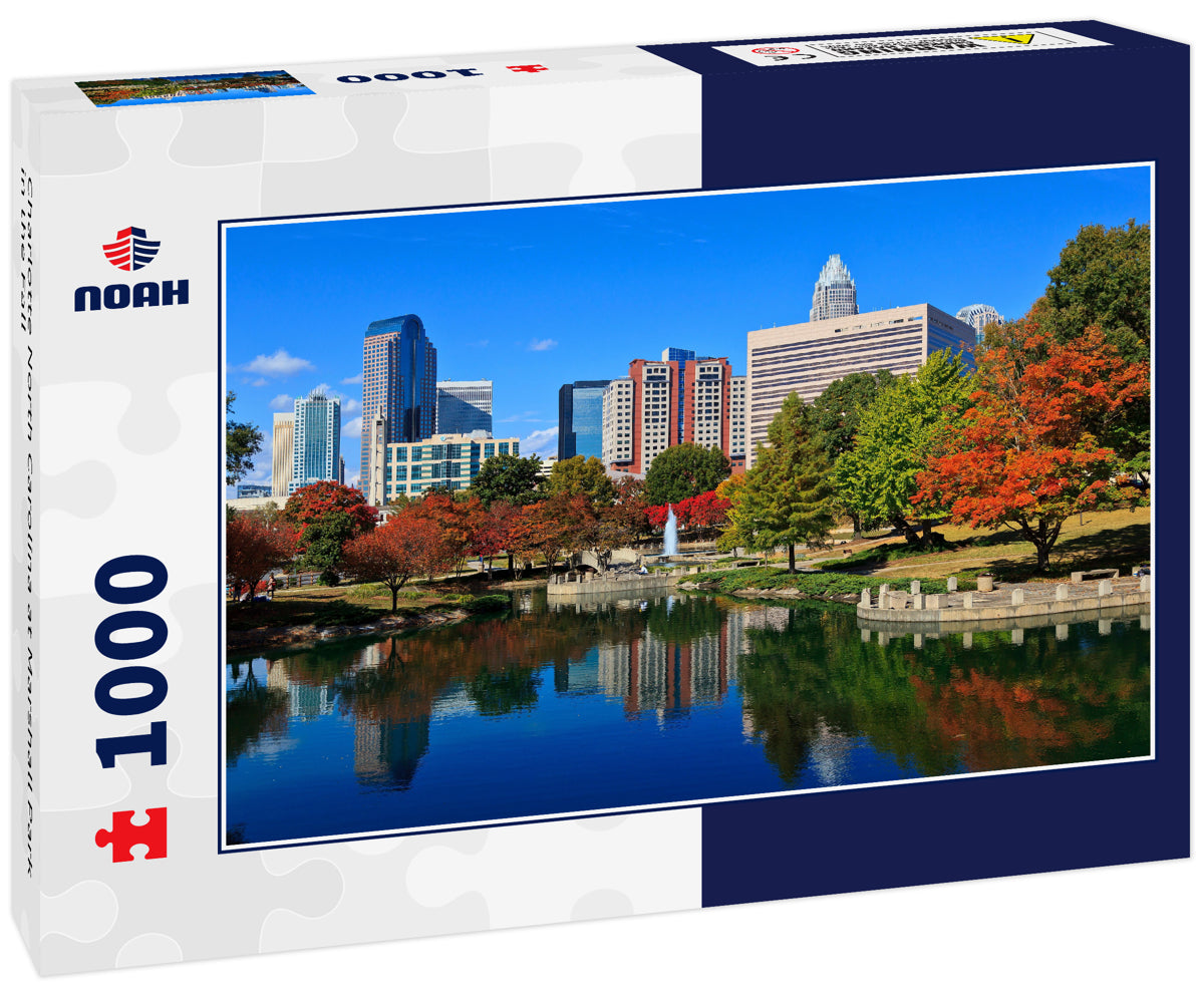 Charlotte North Carolina at Marshall Park in the Fall