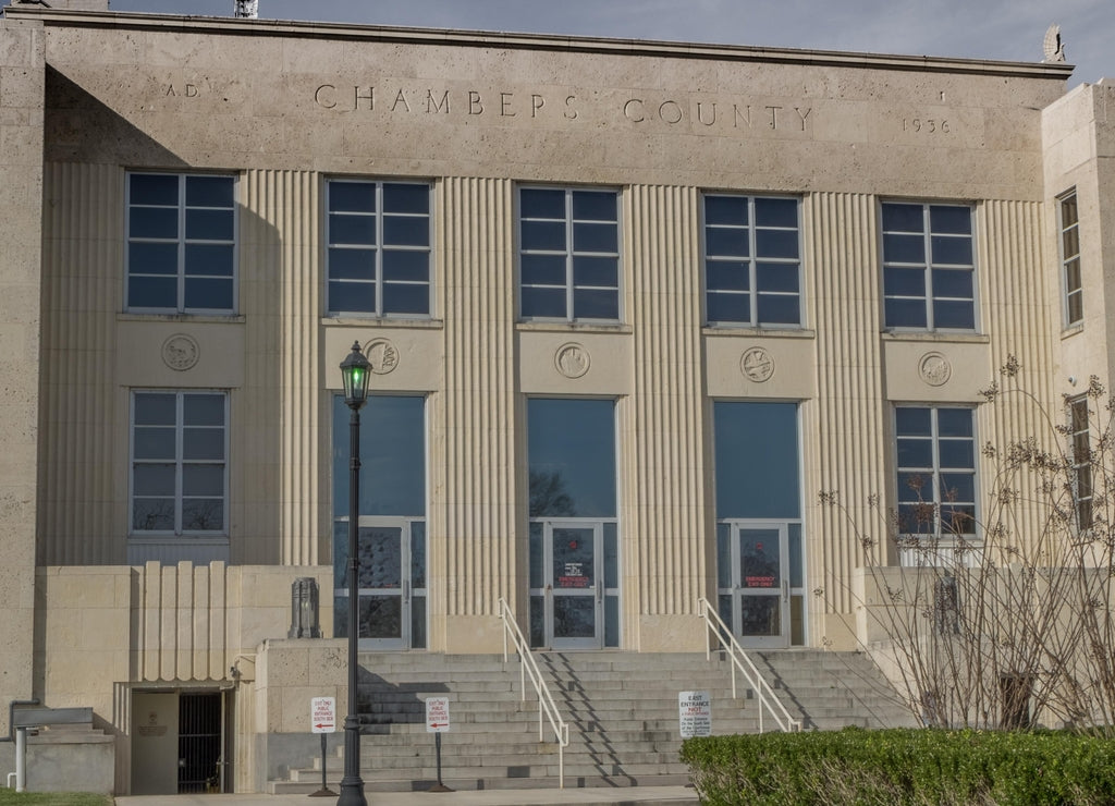 Chambers County courthouse at Anahuac, Texas
